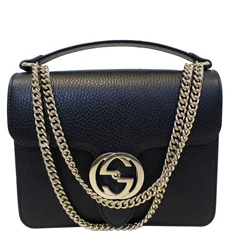 black on black gucci crossbody|Gucci black crossbody handbags.